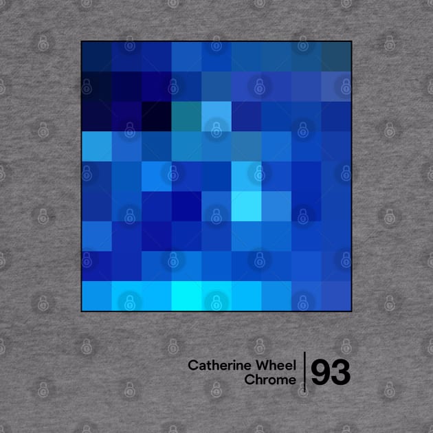 Catherine Wheel / Minimal Style Graphic Artwork by saudade